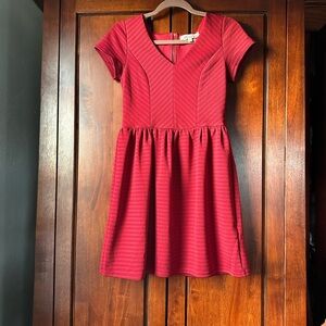 NWT Francesca's Annabella Red Woman’s Dress
